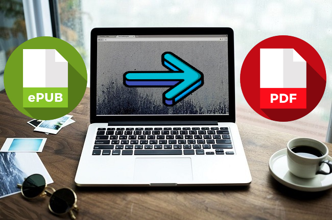 how to convert epub to pdf