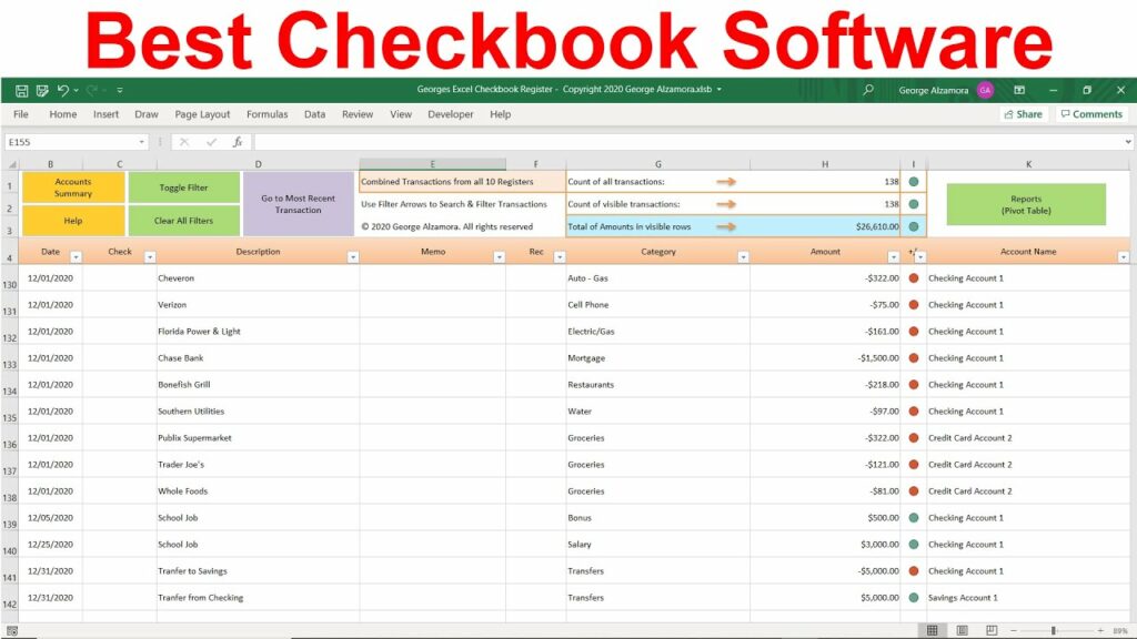 best checkbook software for windows 10