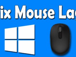 mouse stuttering windows 10