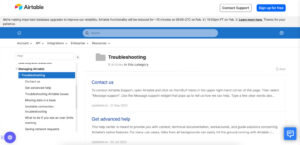 Airtable Troubleshooting Guide