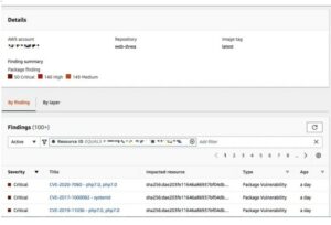 Detecting and Scanning Container Images for Vulnerabilities